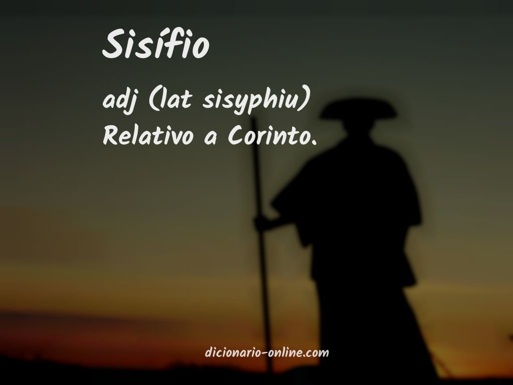 Significado de sisífio