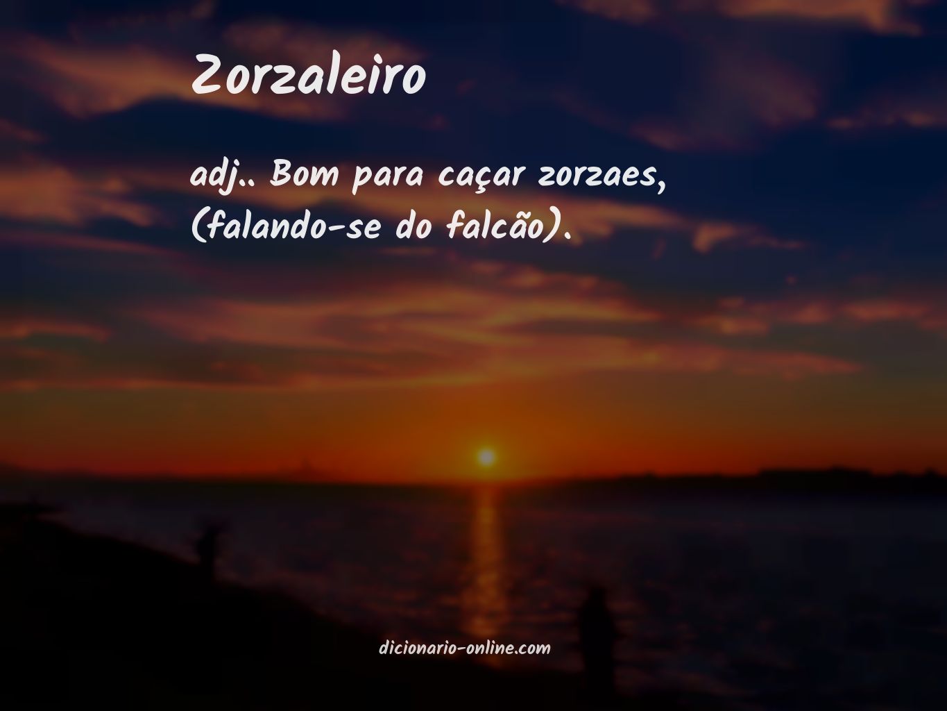 Significado de zorzaleiro