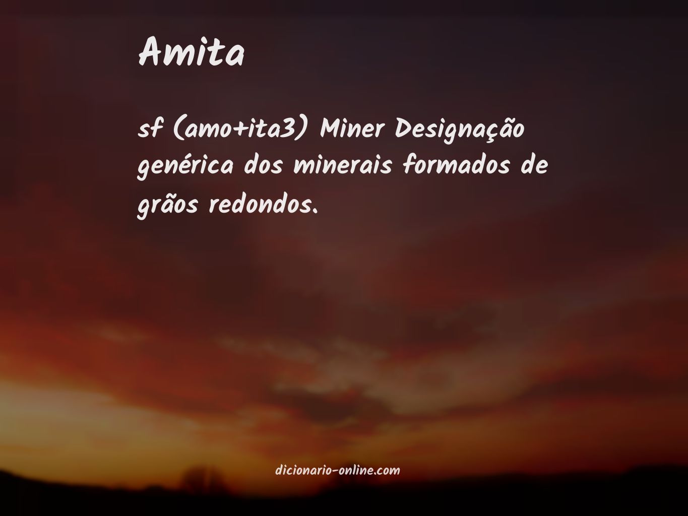 Significado de amita