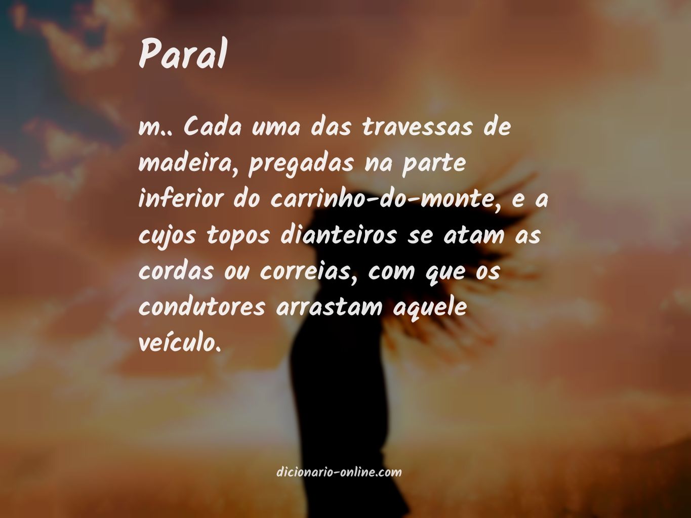 Significado de paral