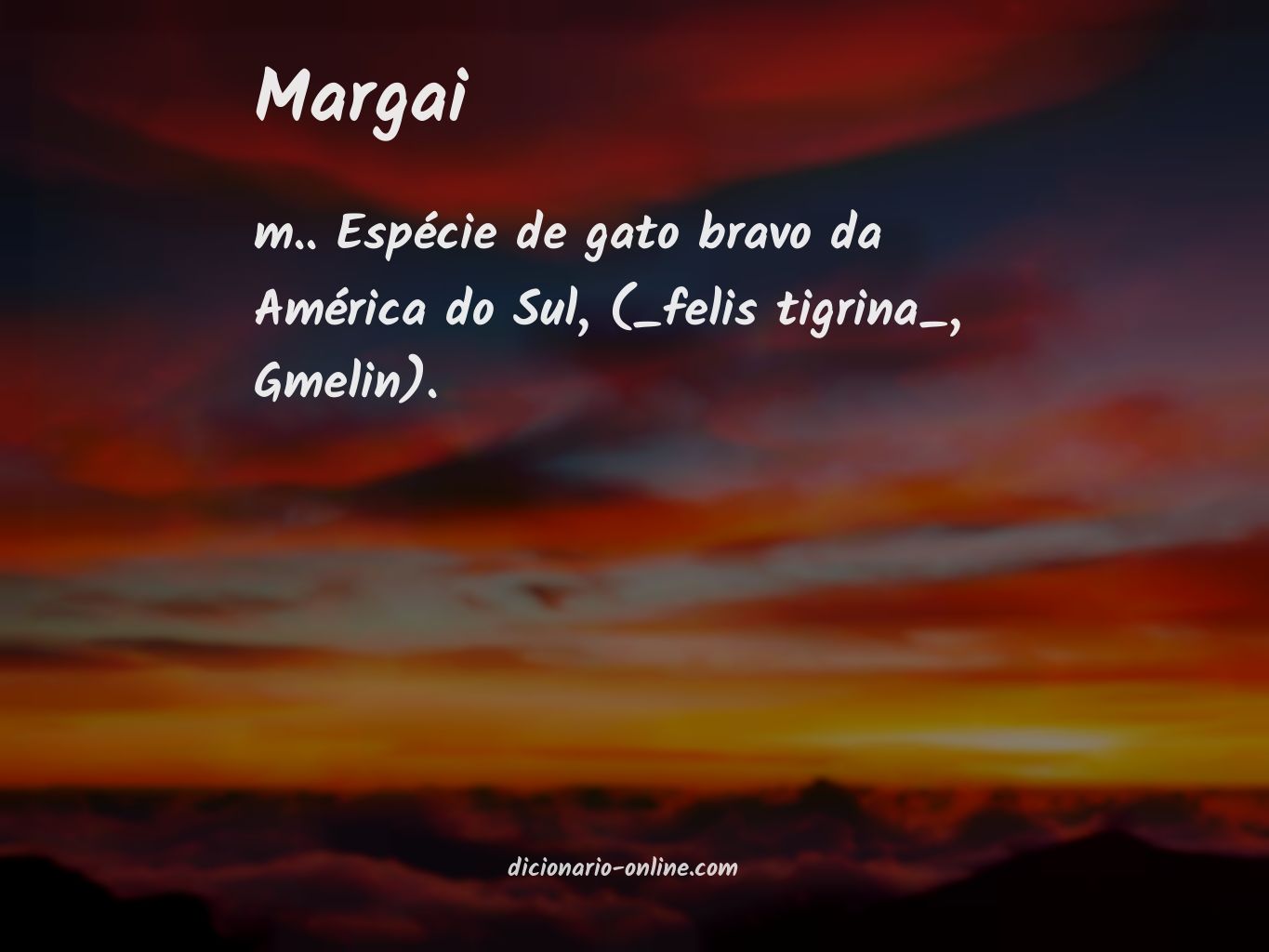 Significado de margai