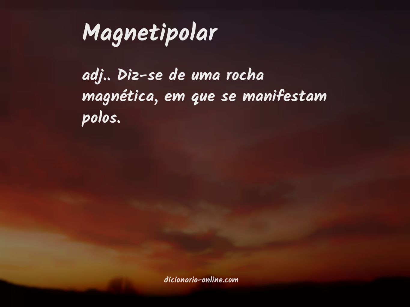 Significado de magnetipolar