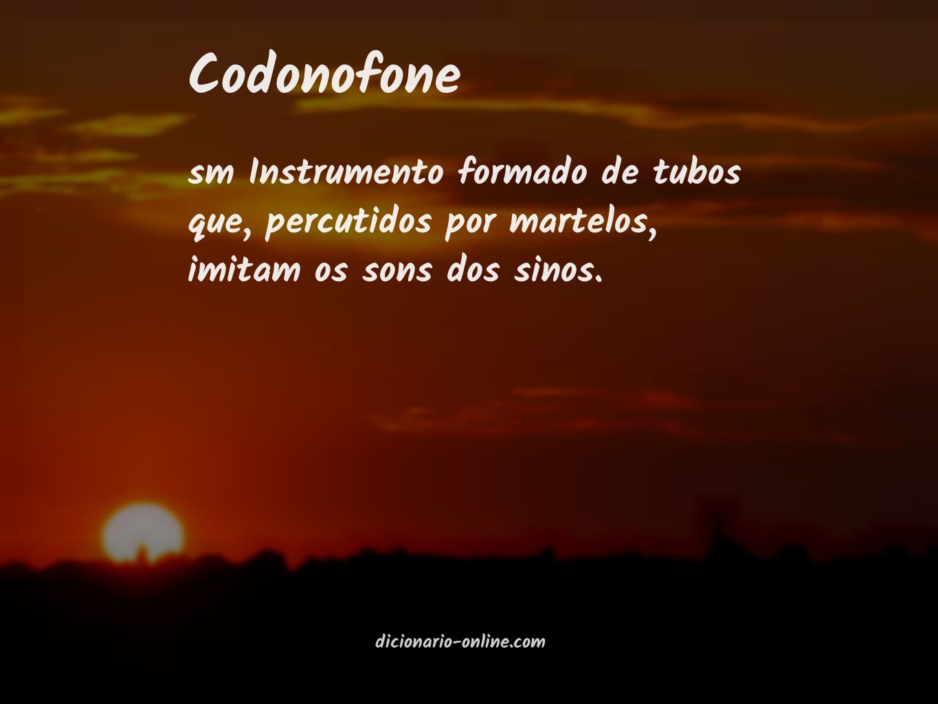 Significado de codonofone