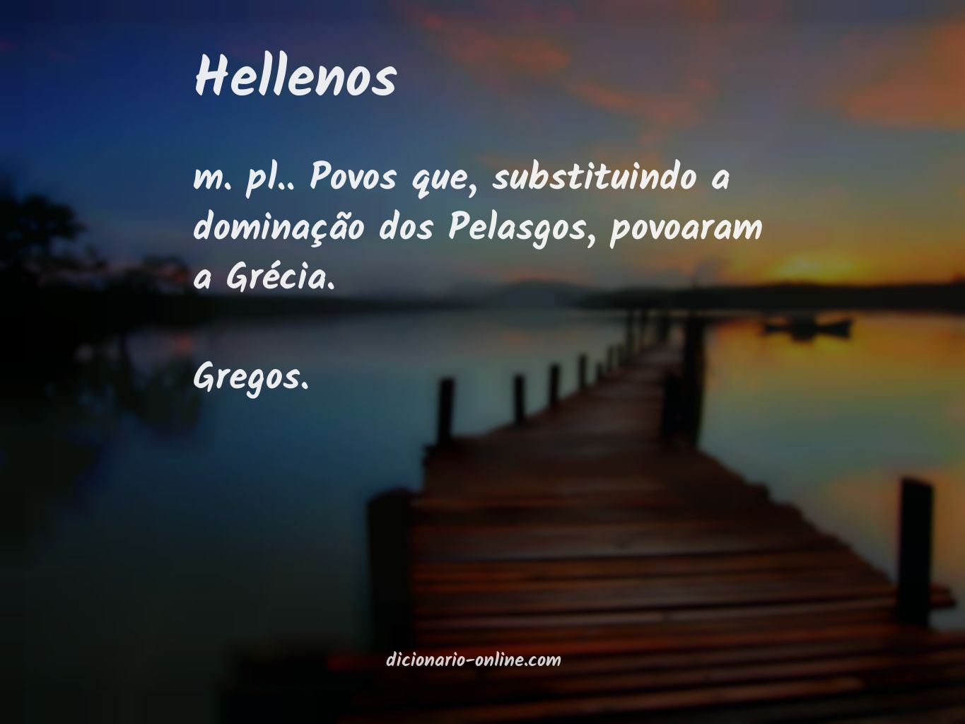 Significado de hellenos