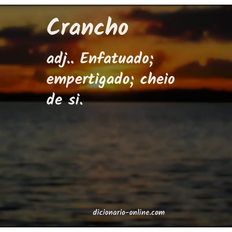 Significado de crancho