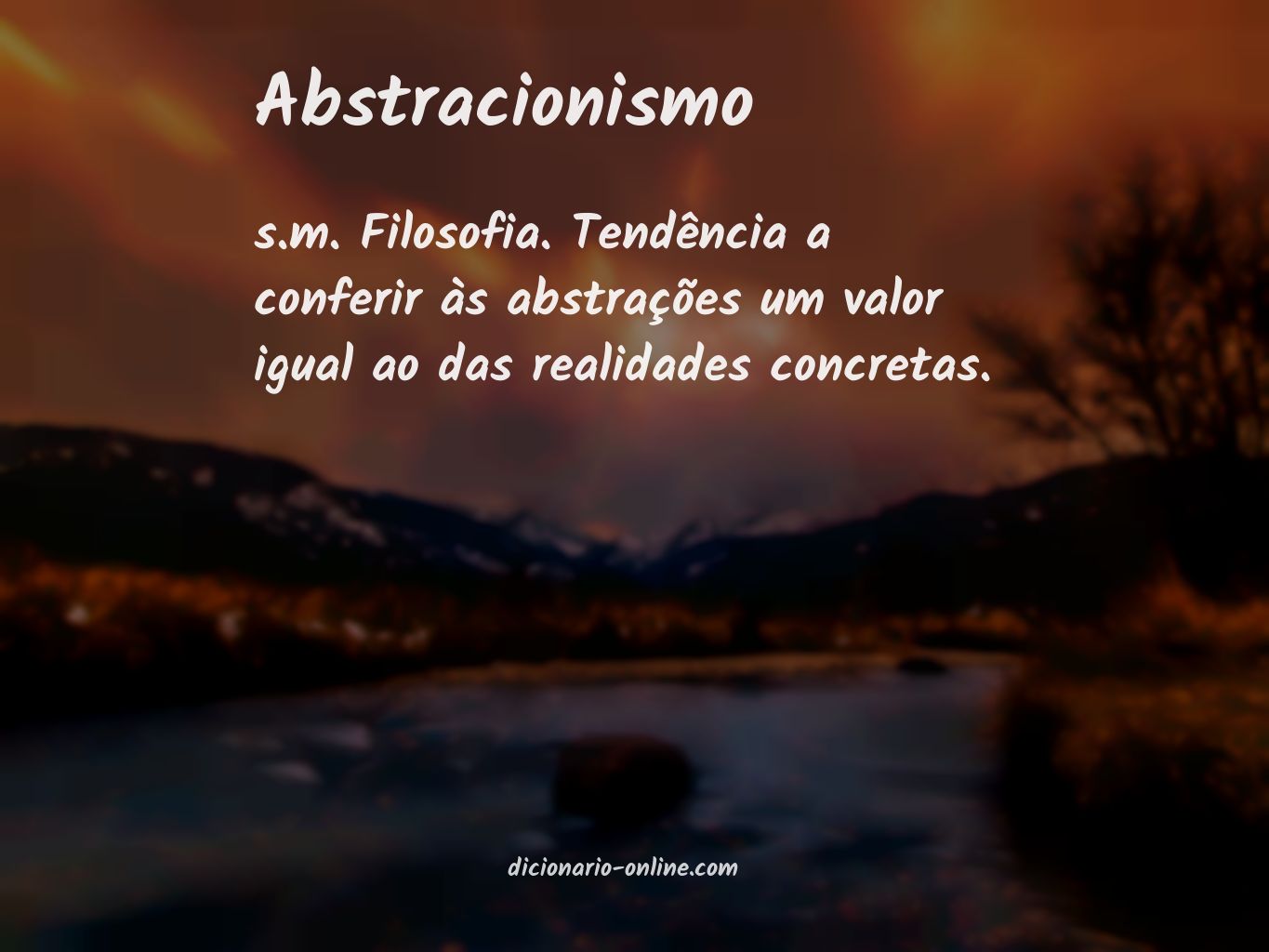 Significado de abstracionismo