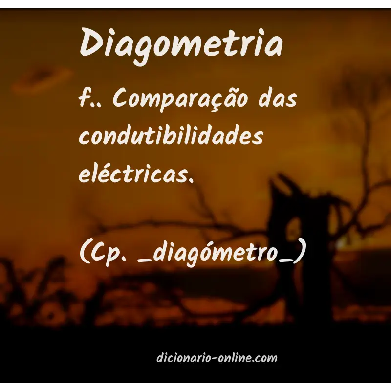 Significado de diagometria