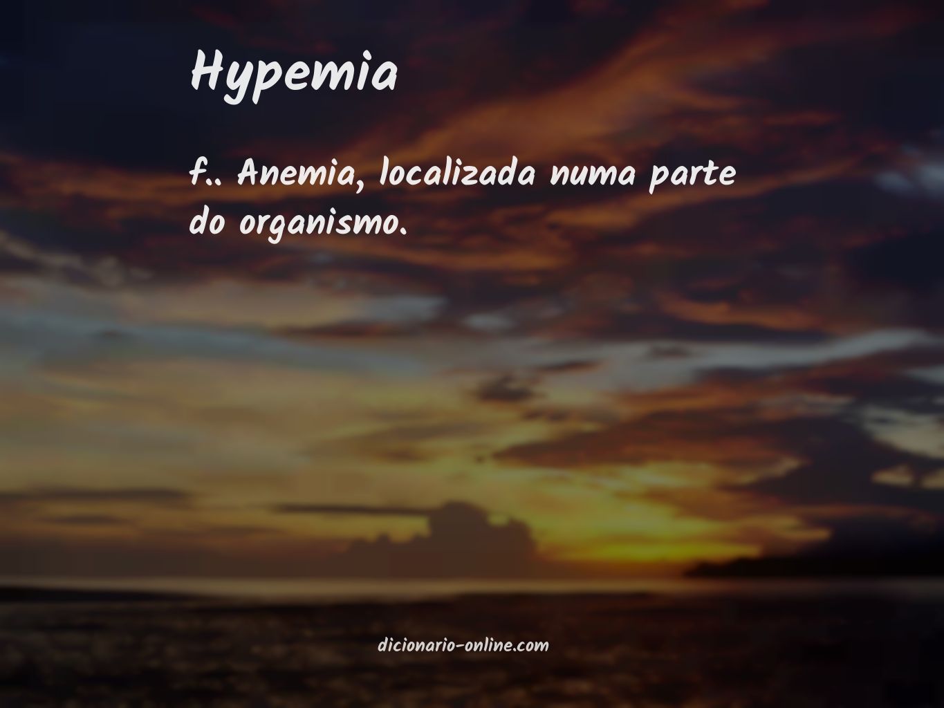 Significado de hypemia