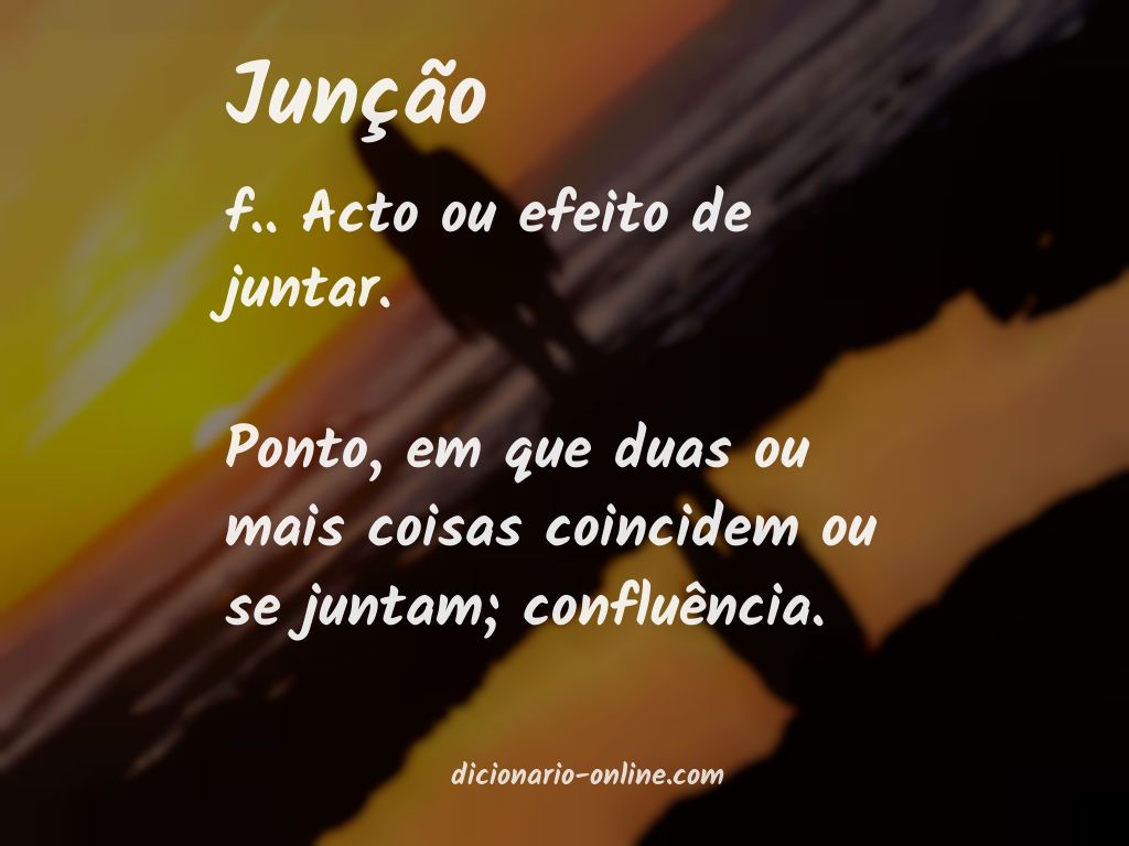 Significado de junção