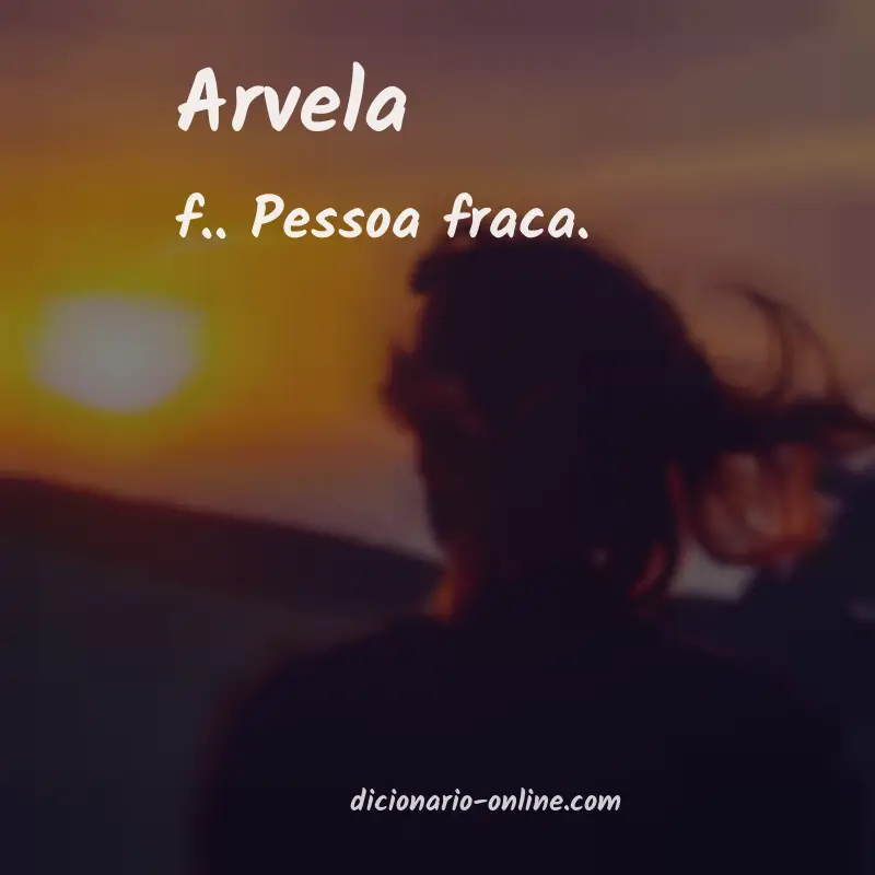 Significado de arvela