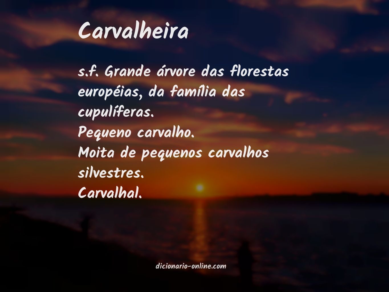 Significado de carvalheira