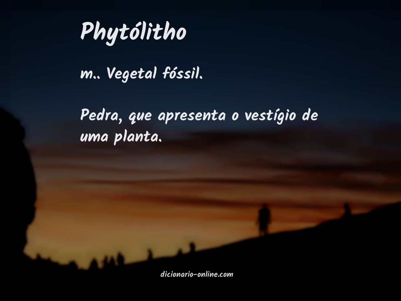 Significado de phytólitho