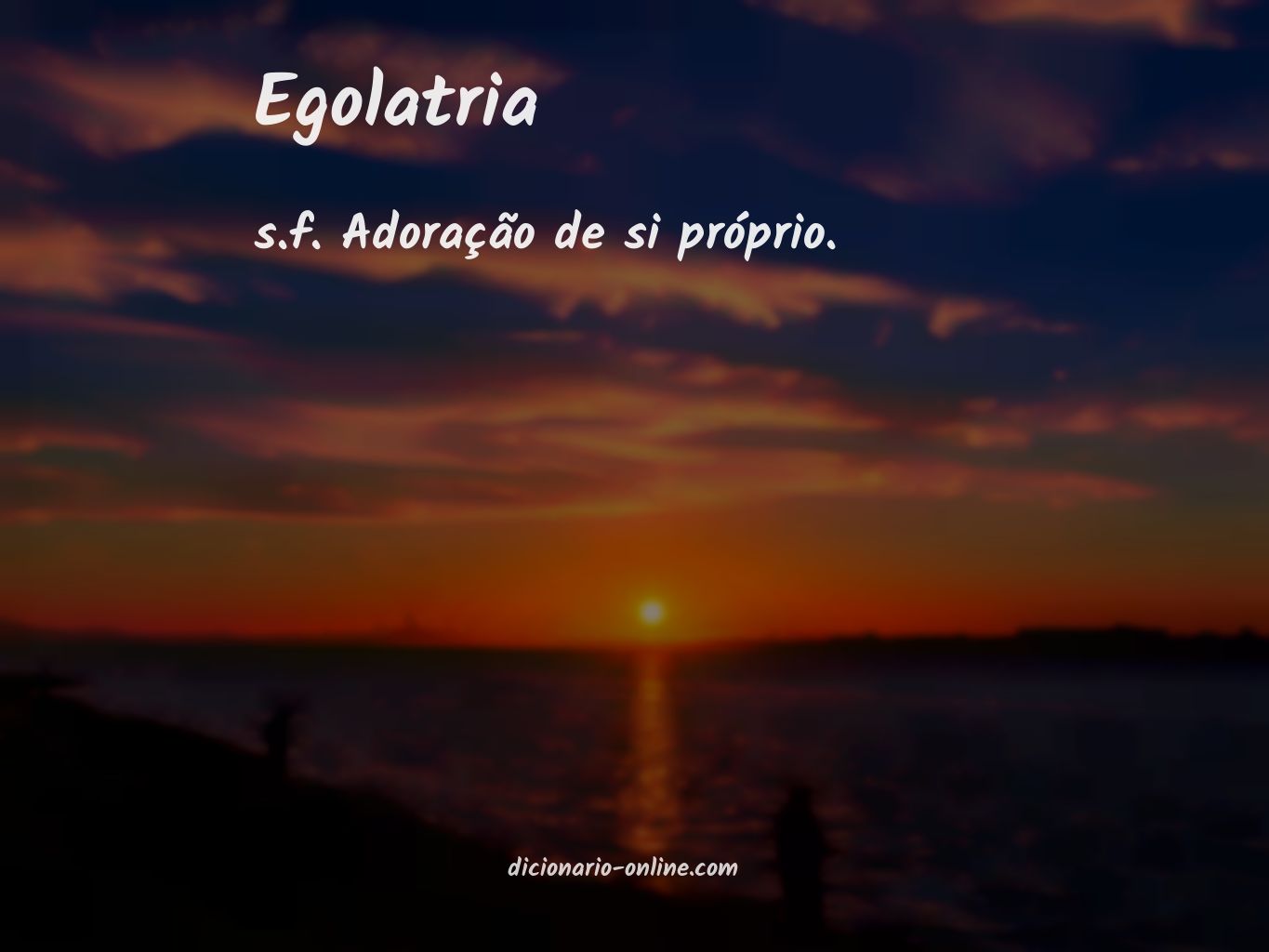 Significado de egolatria