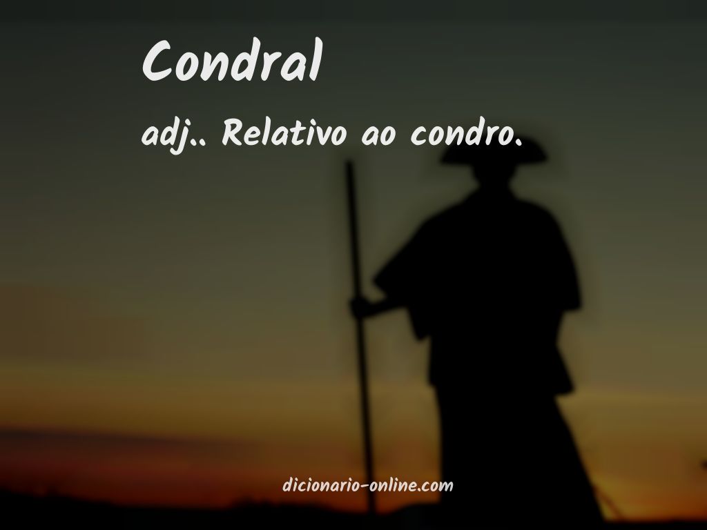 Significado de condral