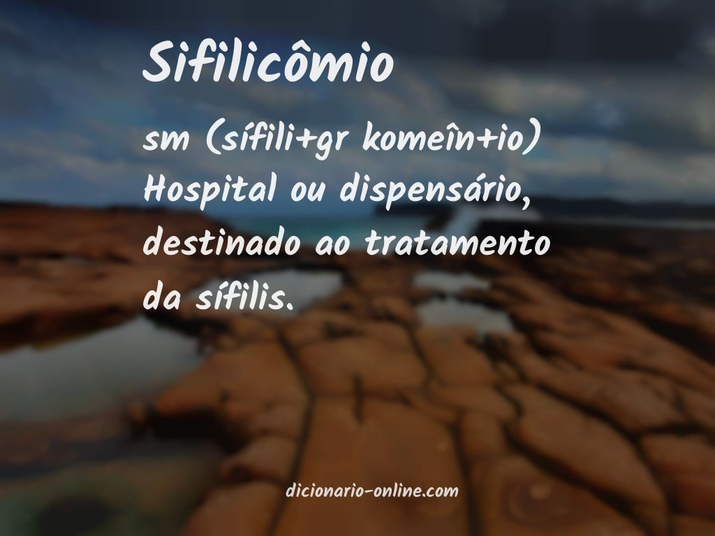 Significado de sifilicômio