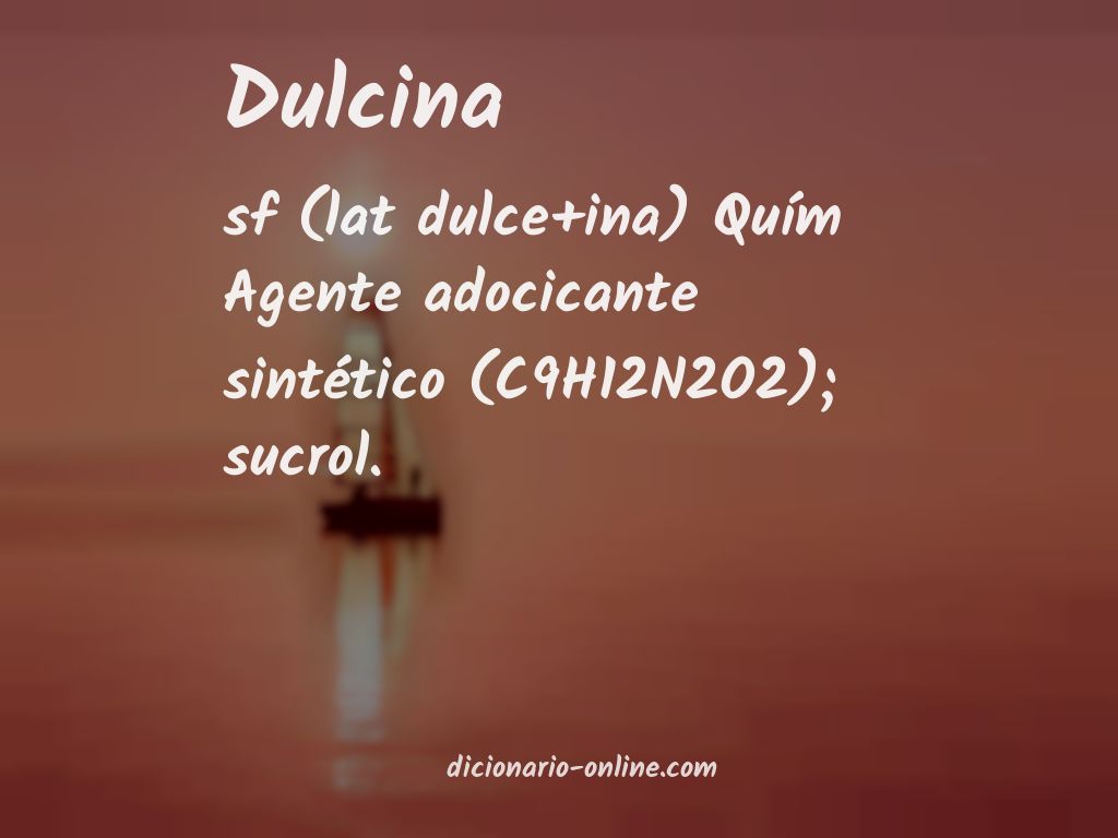 Significado de dulcina