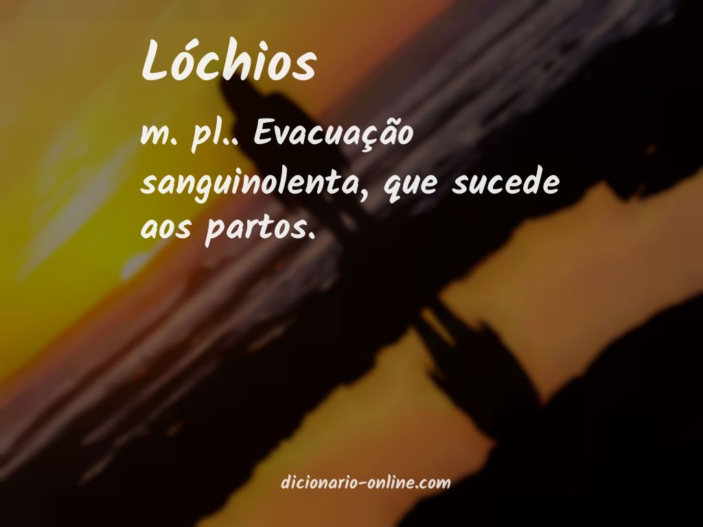 Significado de lóchios