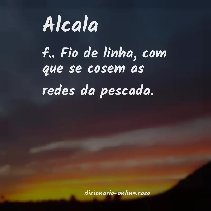 Significado de alcala