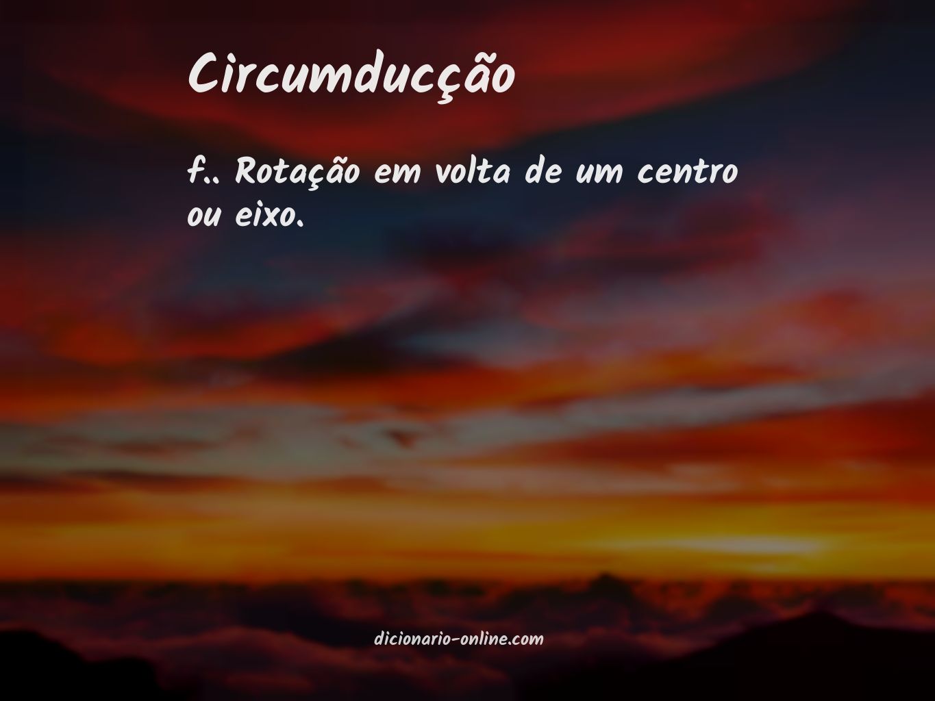 Significado de circumducção