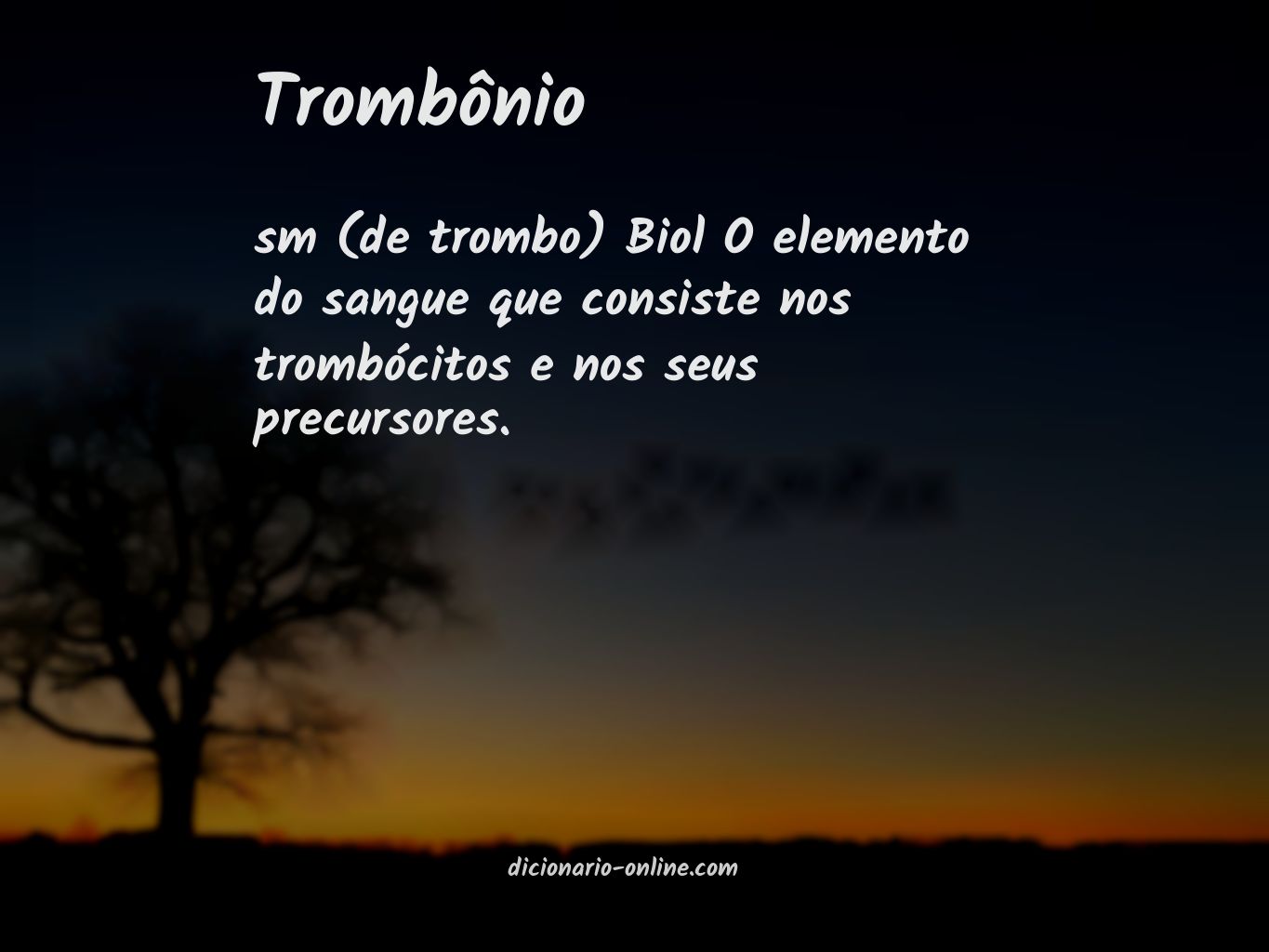 Significado de trombônio