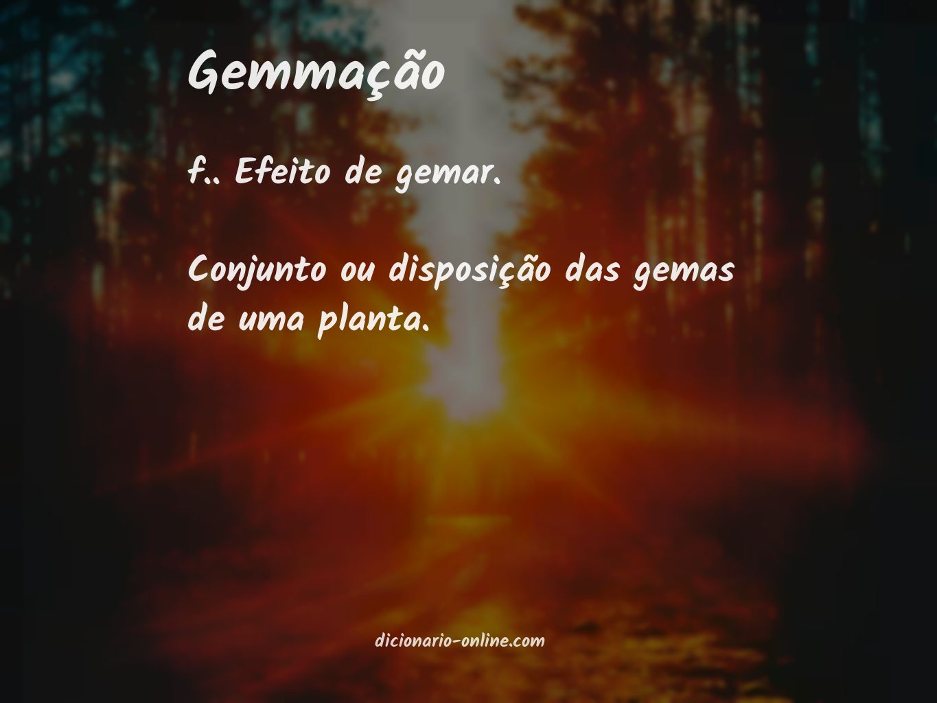 Significado de gemmação