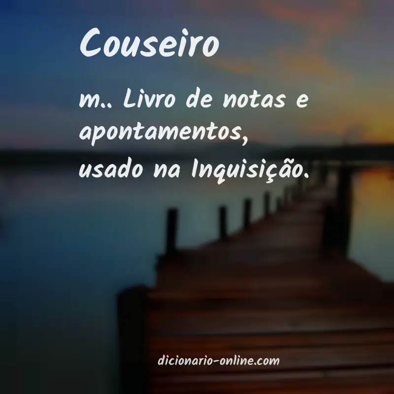 Significado de couseiro