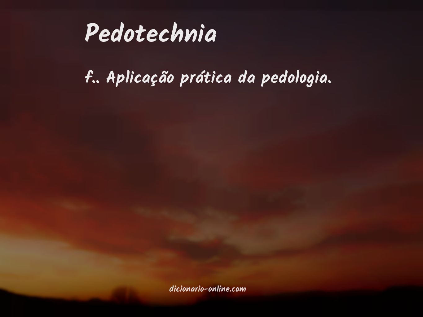 Significado de pedotechnia