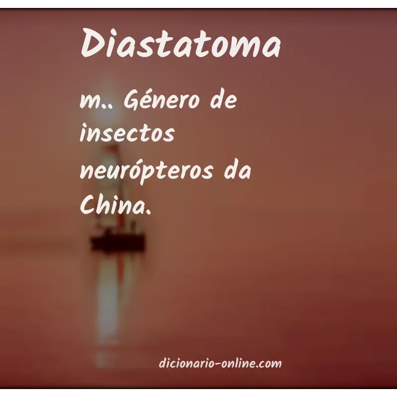 Significado de diastatoma
