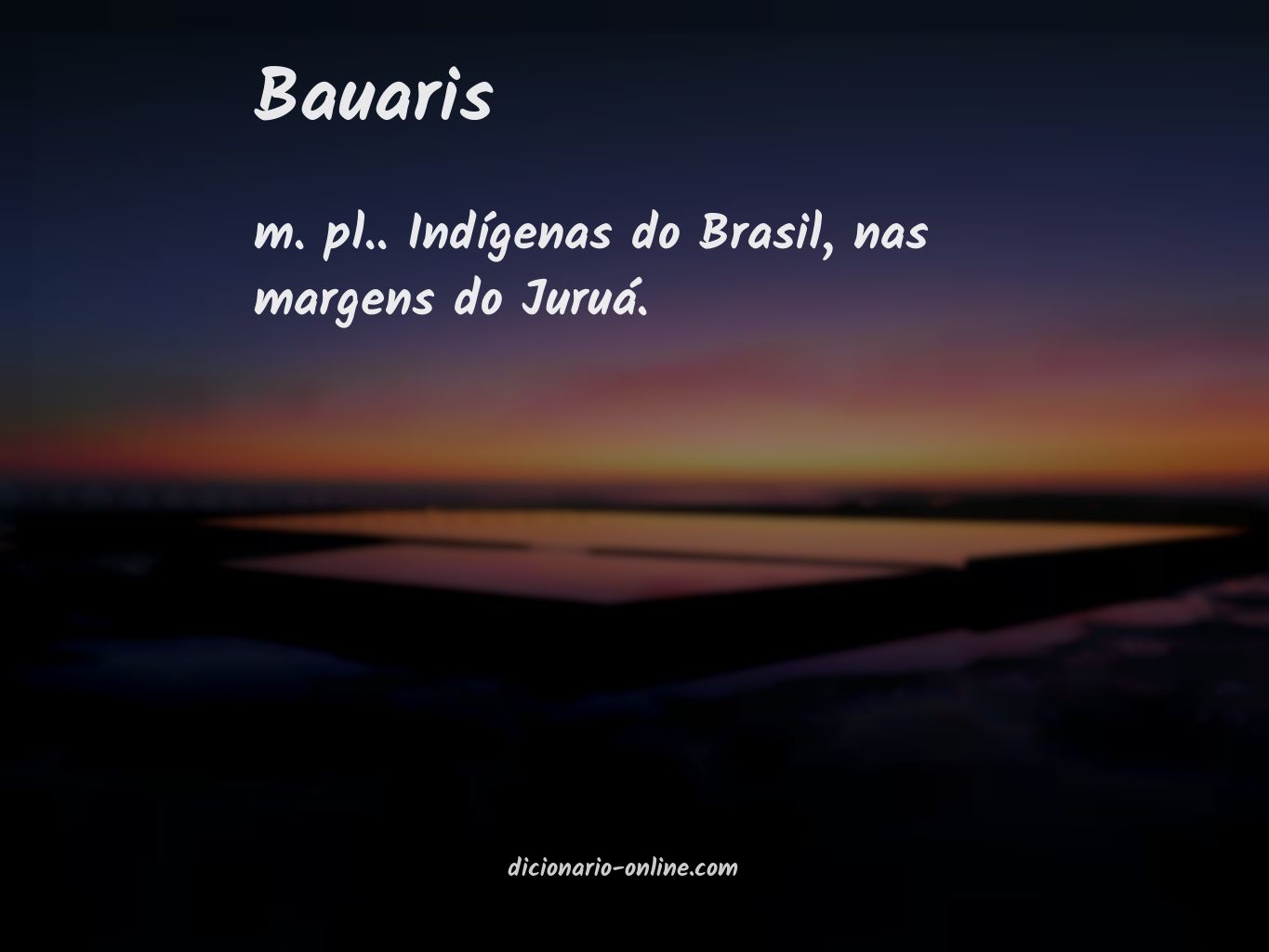 Significado de bauaris