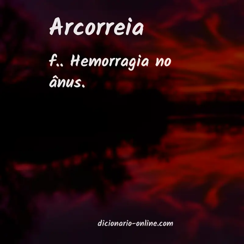 Significado de arcorreia