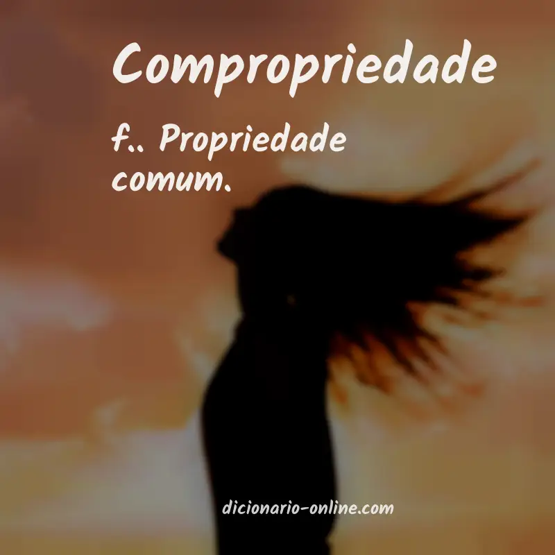 Significado de compropriedade