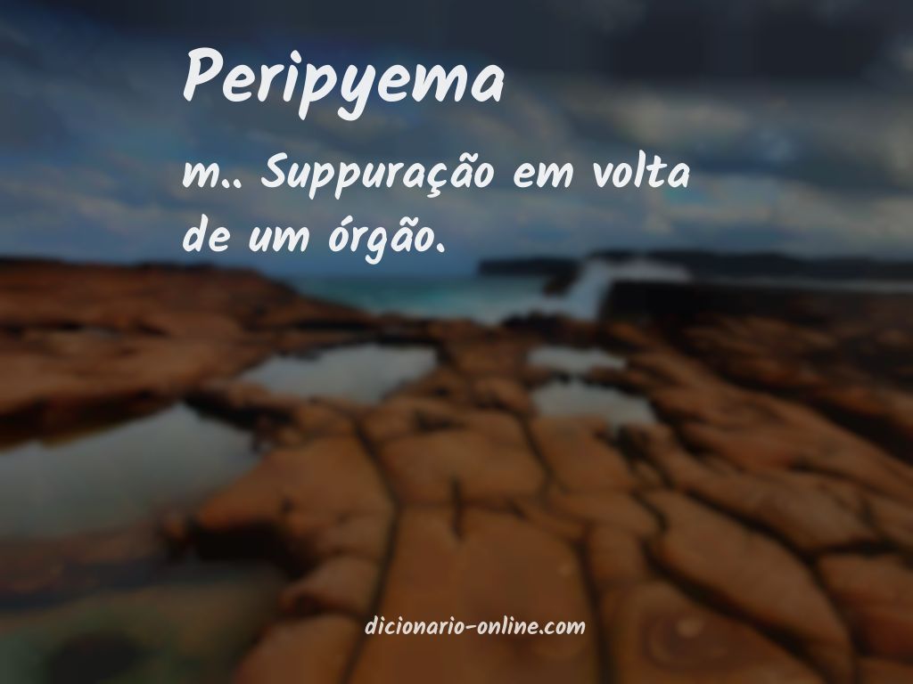 Significado de peripyema