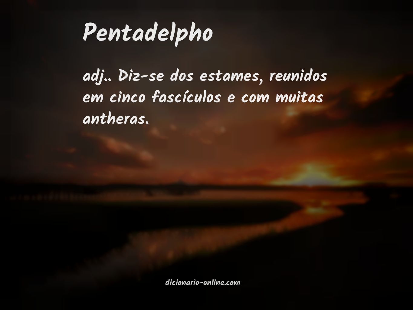 Significado de pentadelpho