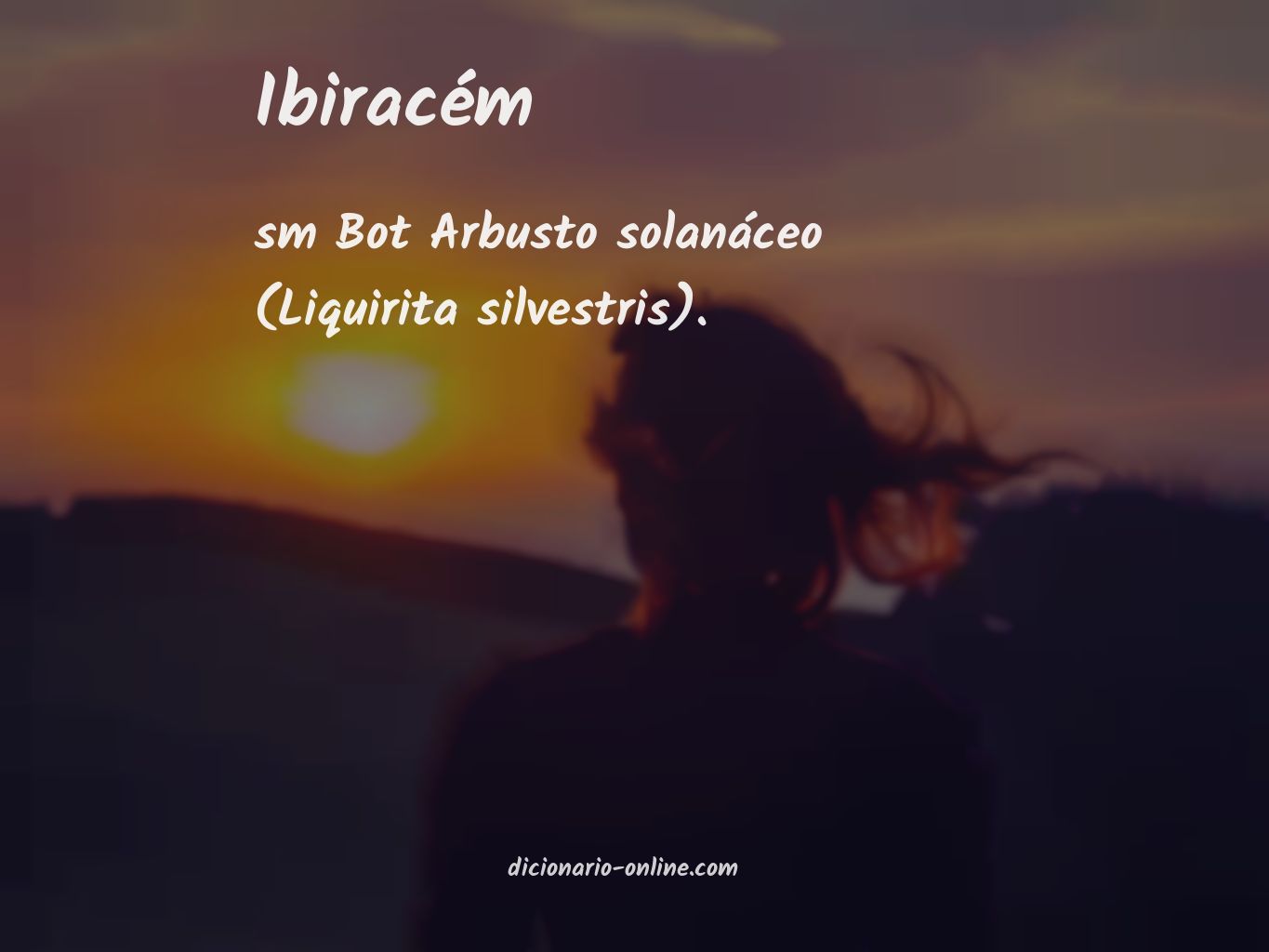 Significado de ibiracém