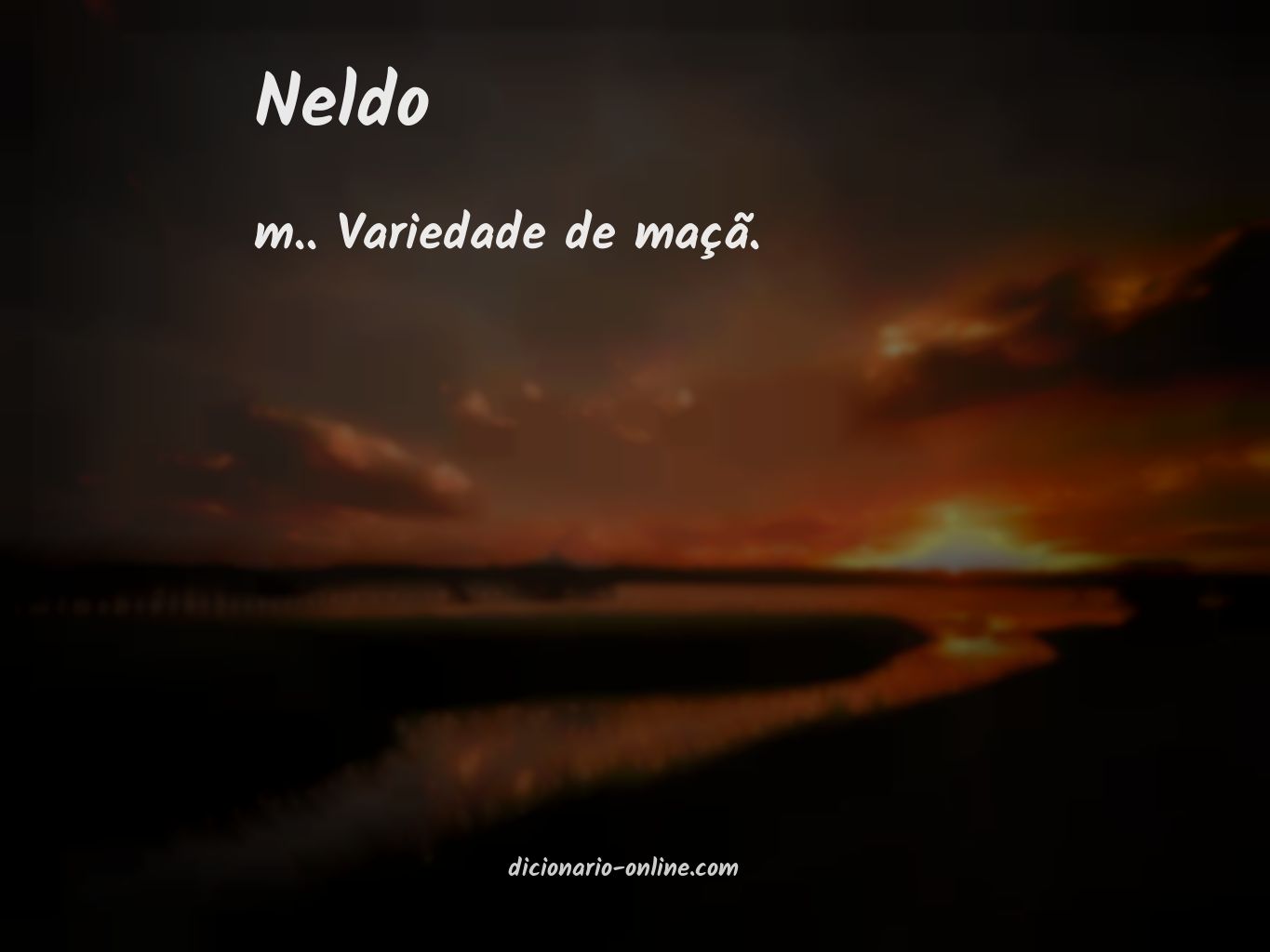 Significado de neldo