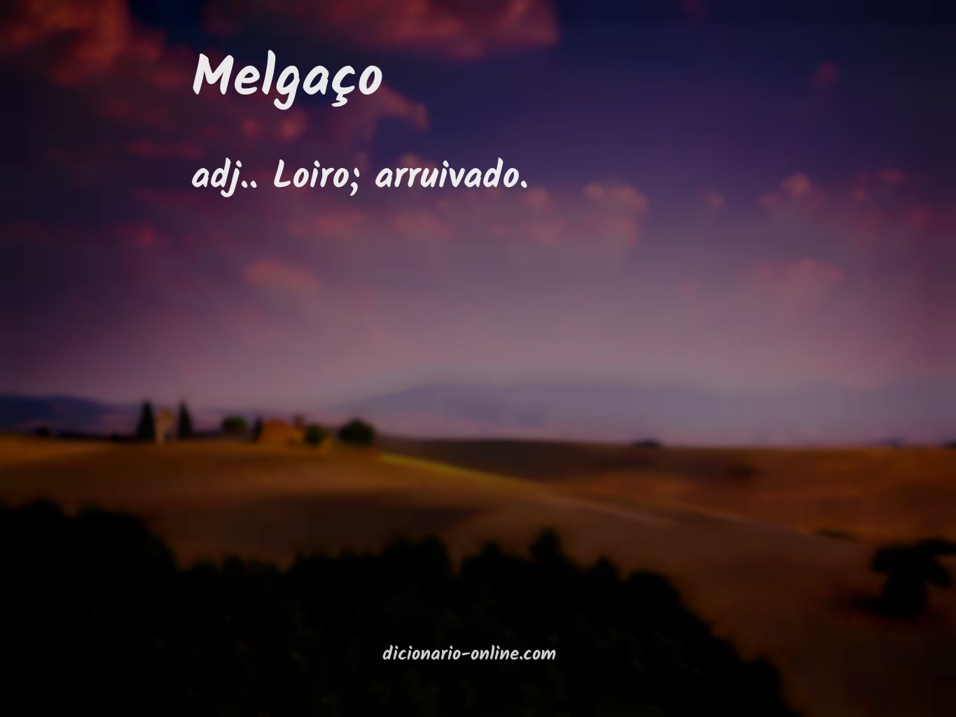 Significado de melgaço