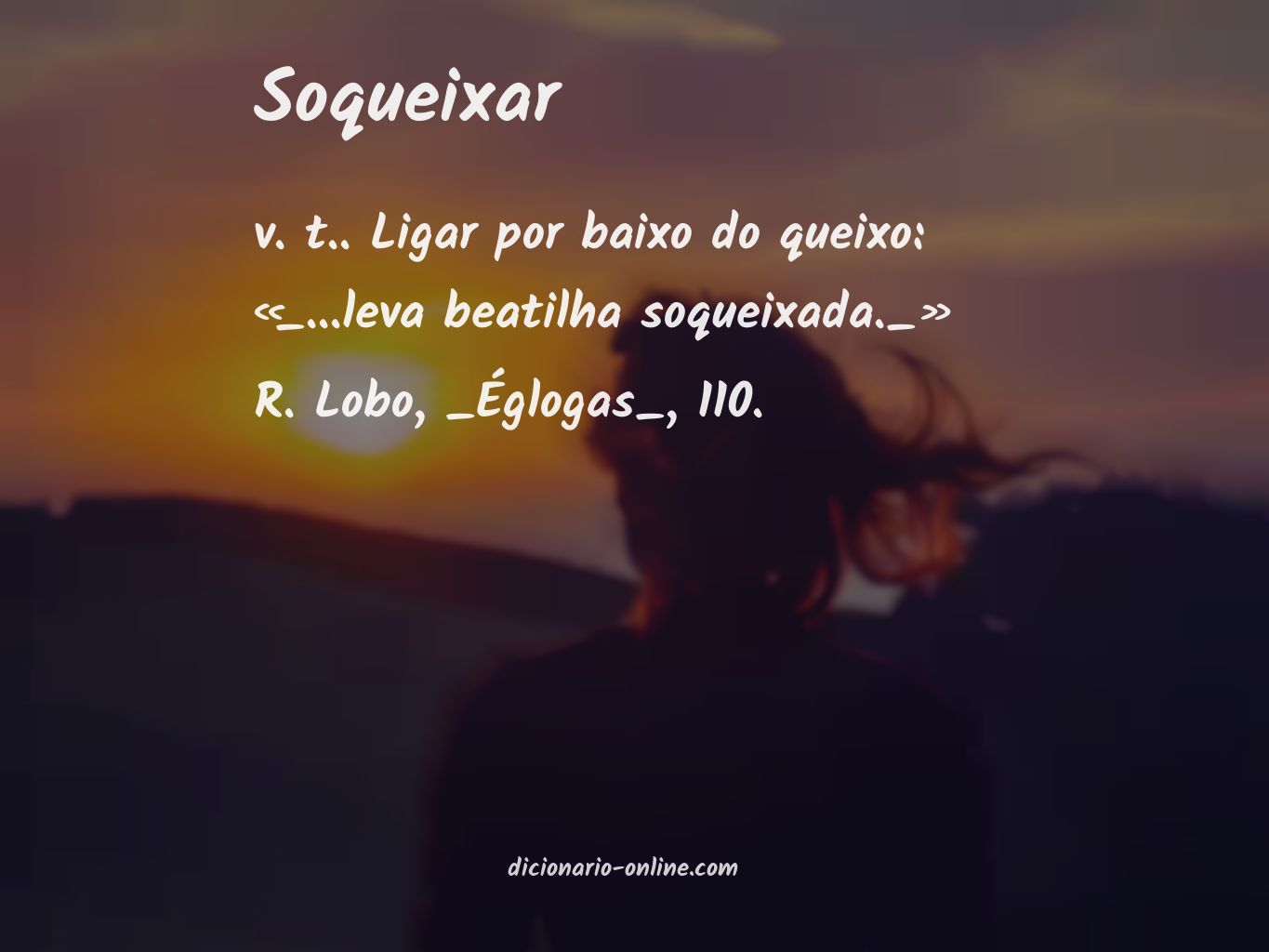 Significado de soqueixar