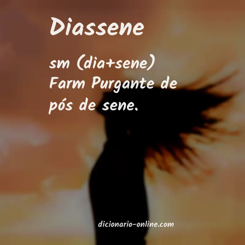 Significado de diassene