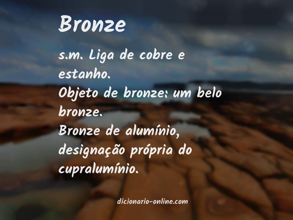 Significado de bronze