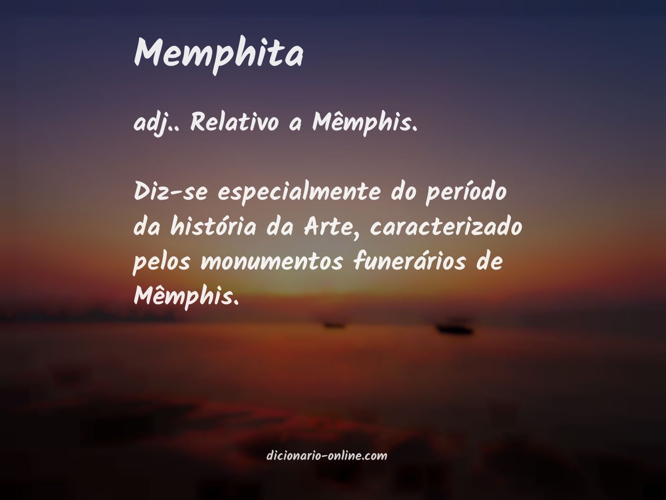 Significado de memphita