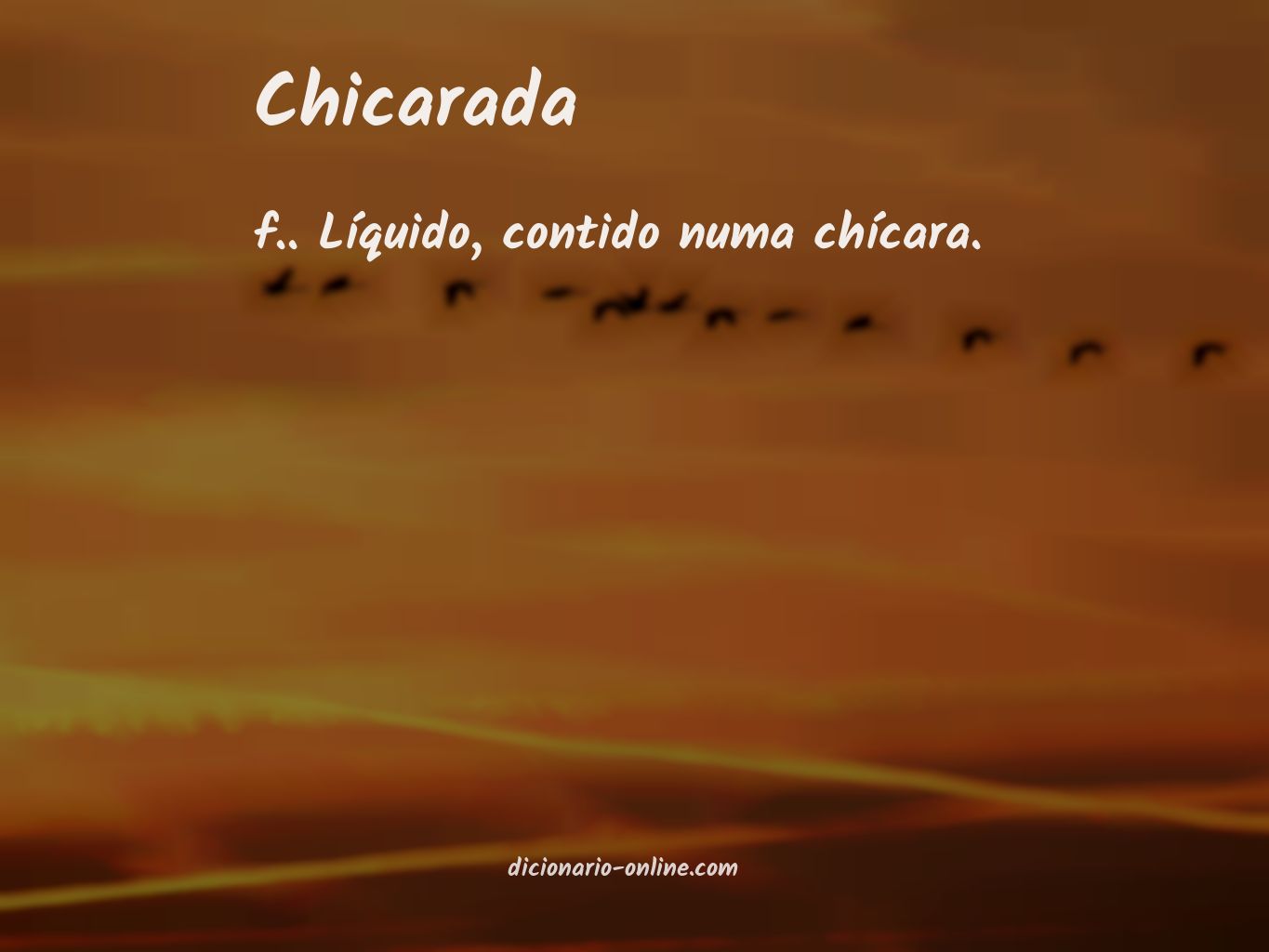 Significado de chicarada