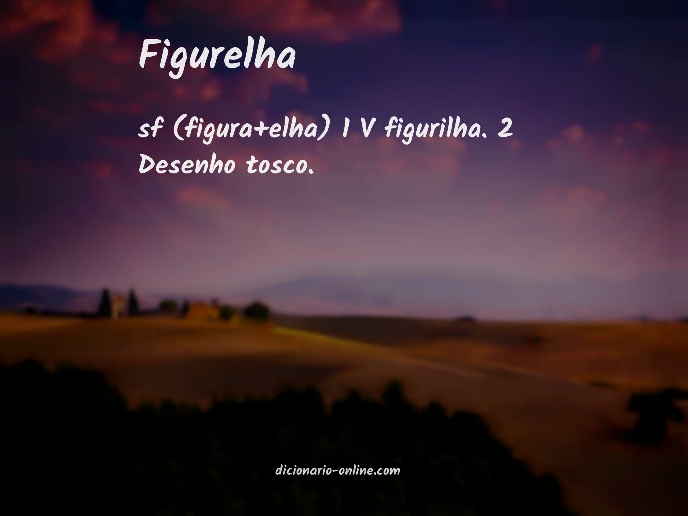 Significado de figurelha