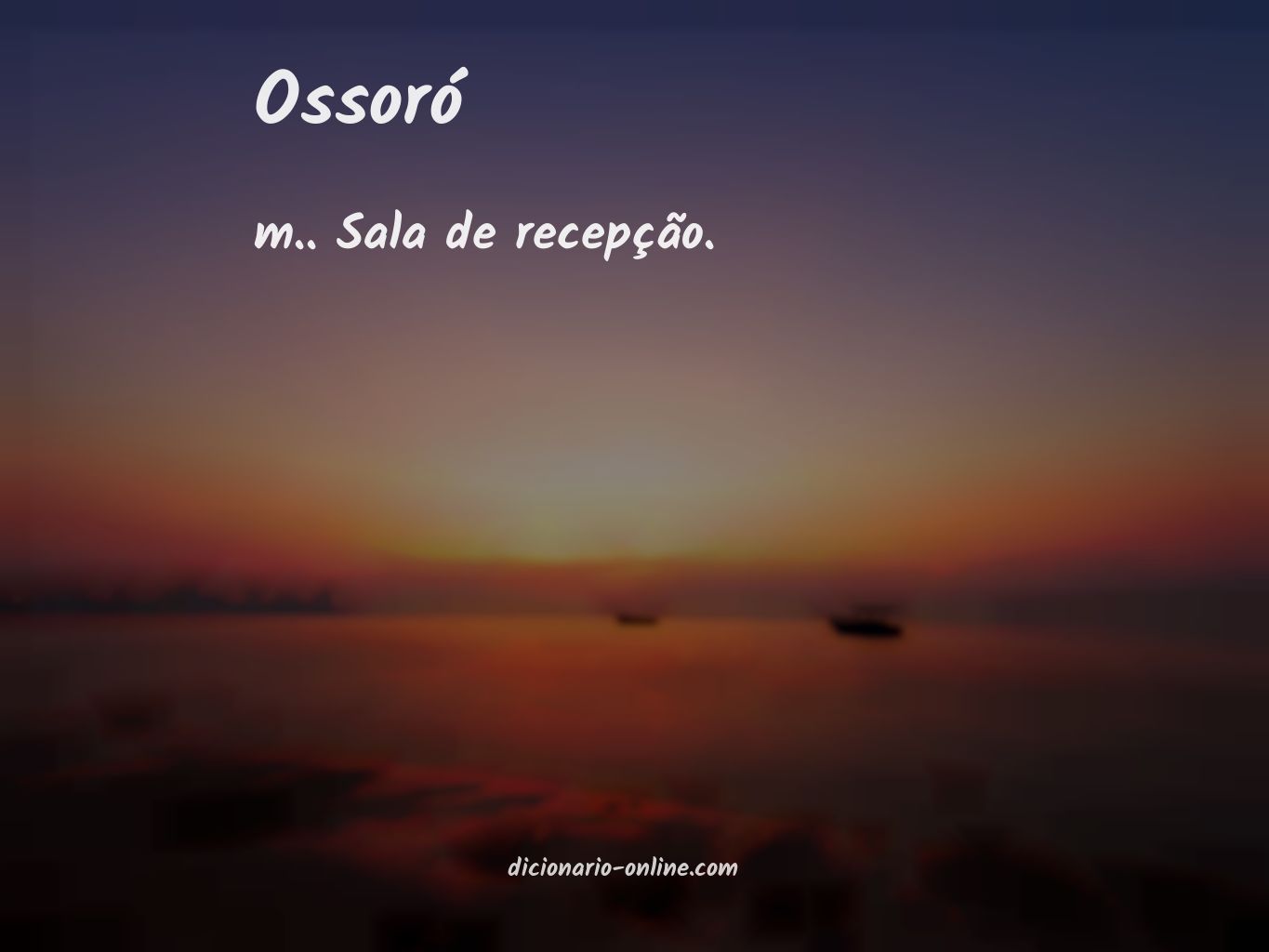 Significado de ossoró