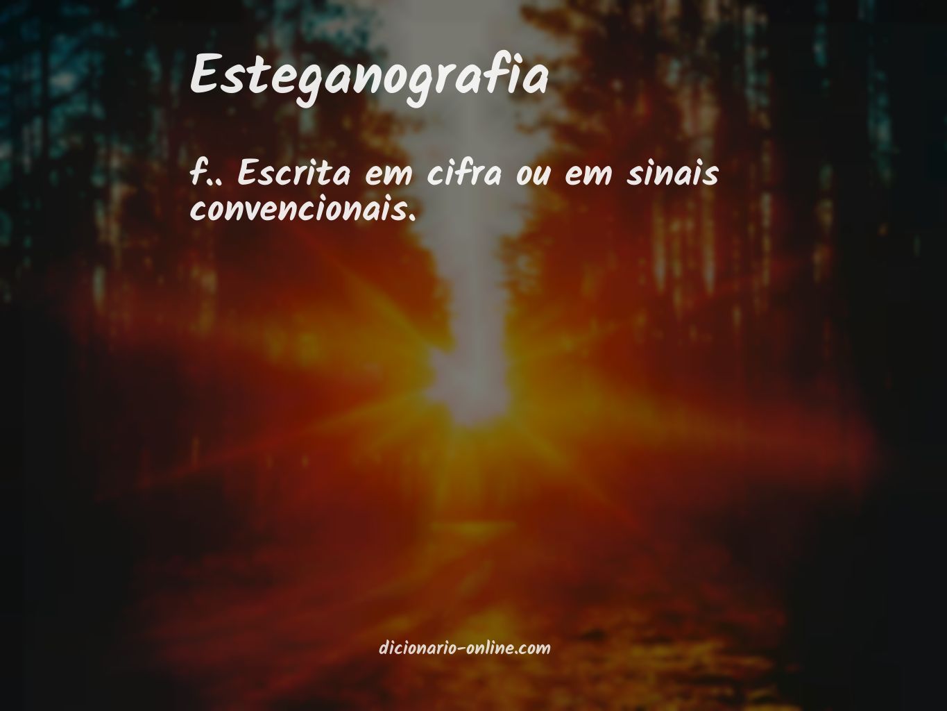 Significado de esteganografia