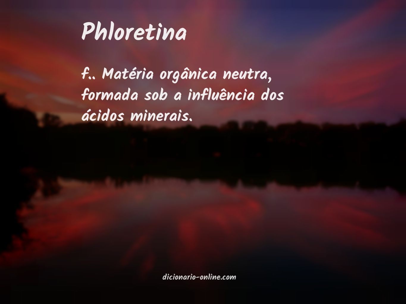 Significado de phloretina