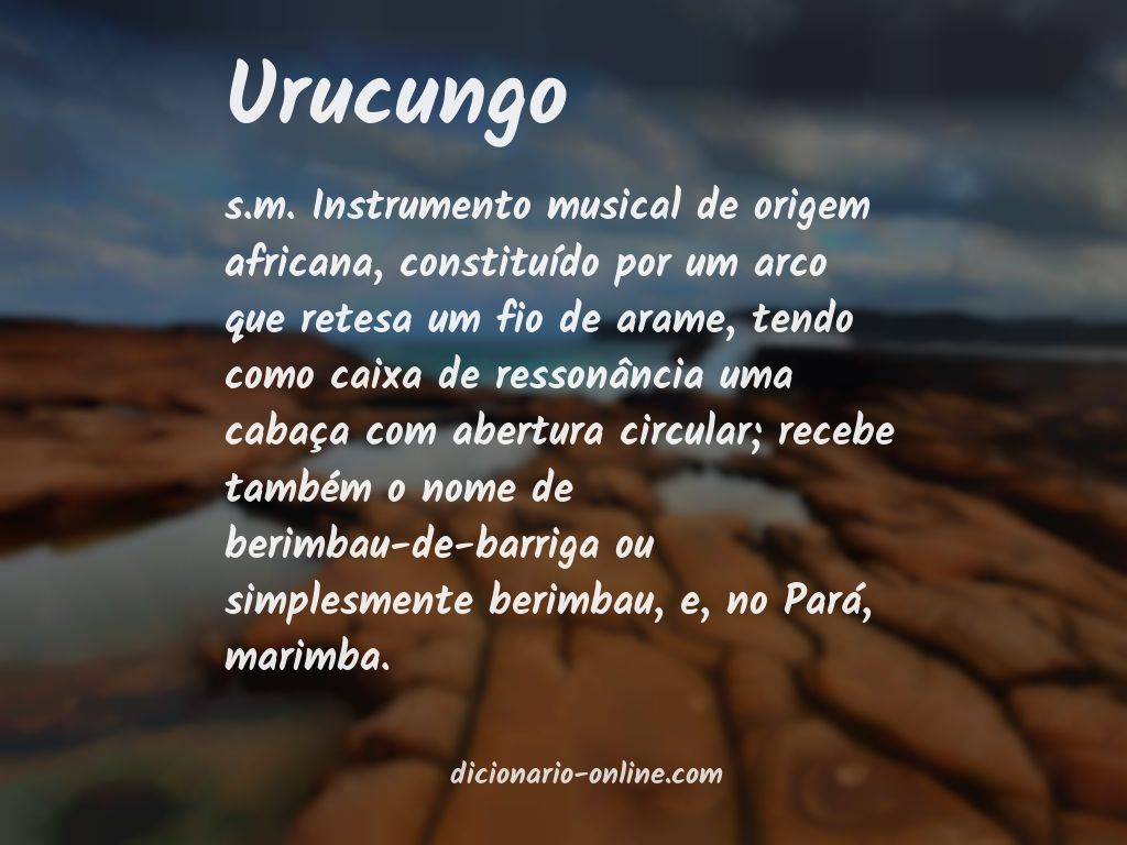 Significado de urucungo