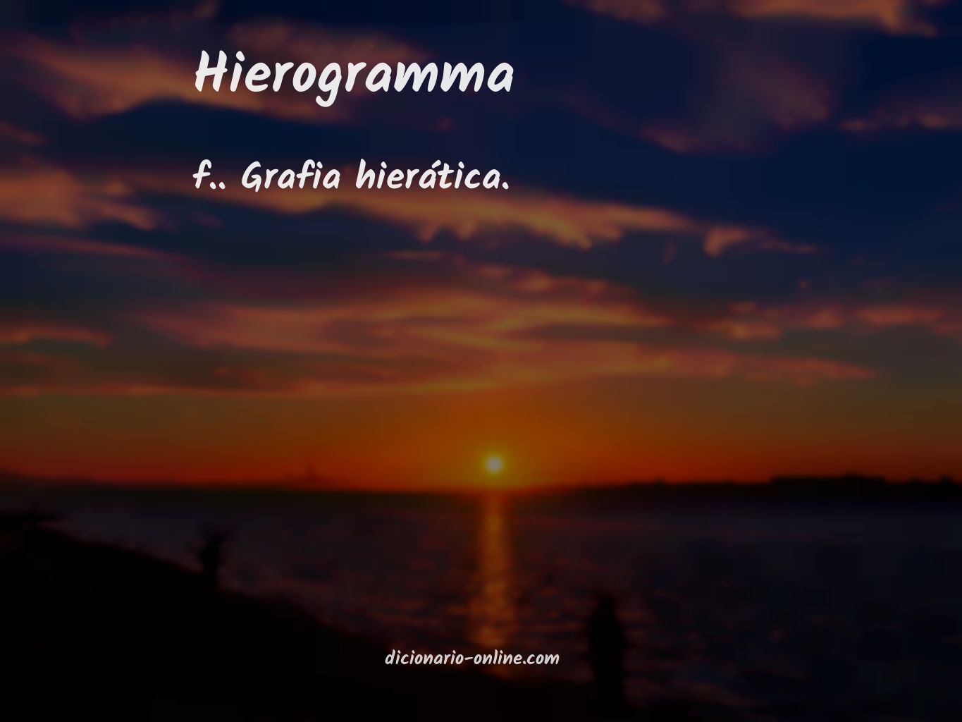 Significado de hierogramma