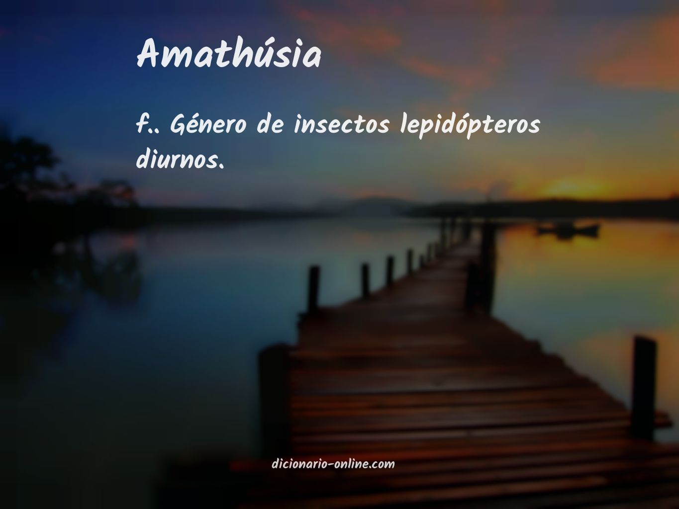 Significado de amathúsia