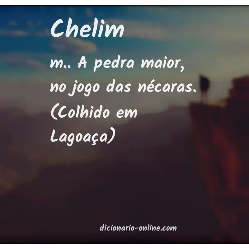 Significado de chelim