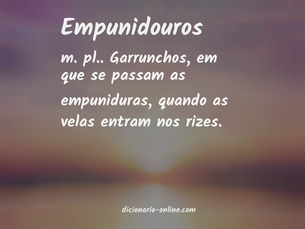 Significado de empunidouros